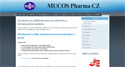 Desktop Screenshot of mucos.cz